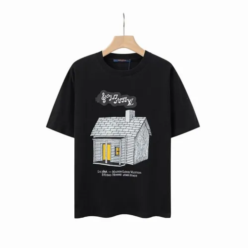 LV  t-shirt men-3412(XS-L)