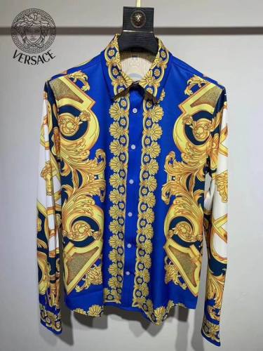 Versace long sleeve shirt men-281(S-XXL)