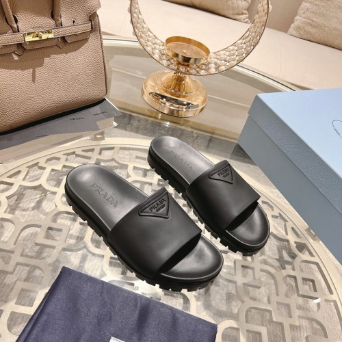Prada women slippers 1：1 quality-019