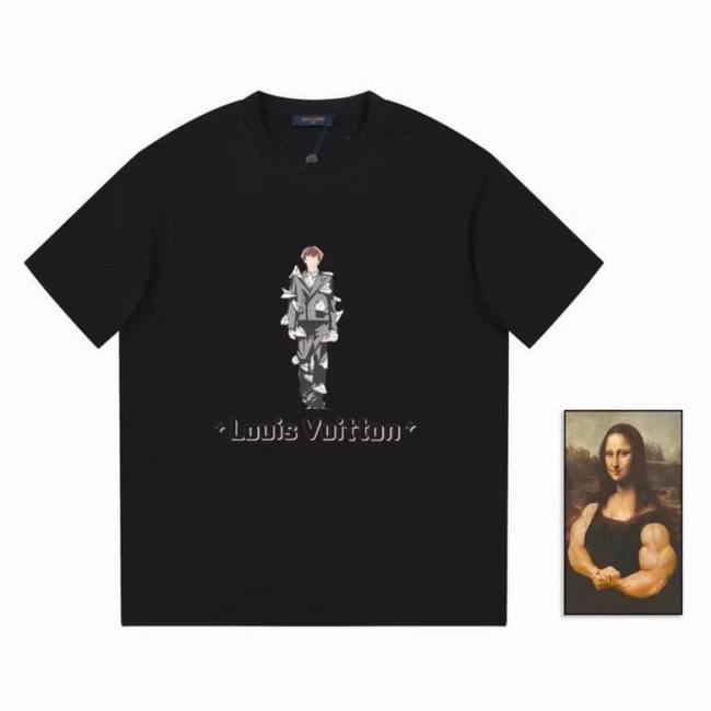 LV  t-shirt men-3718(XS-L)