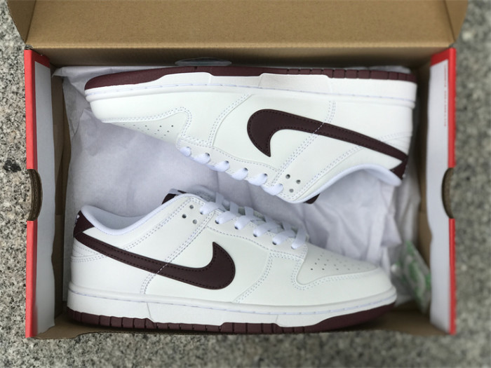 Authentic Nike Dunk Low “Night Maroon”