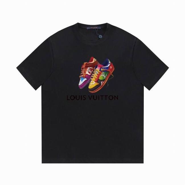 LV  t-shirt men-4127(XS-L)