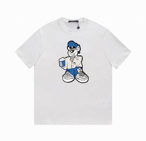 LV  t-shirt men-4158(XS-L)