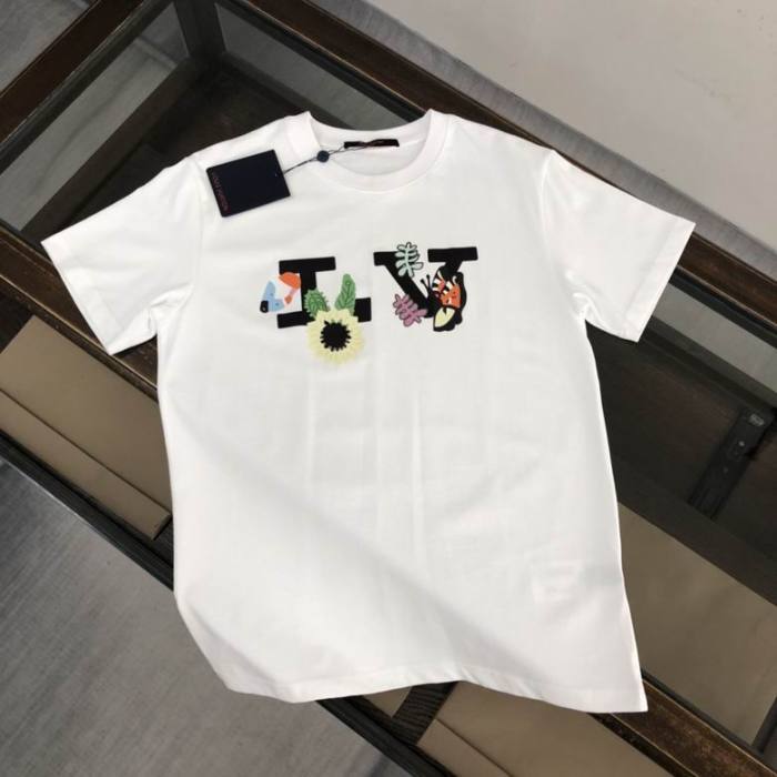 LV  t-shirt men-3883(M-XXXL)