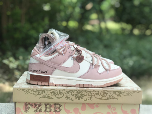 Authentic  Nike Dunk Low Rose Women Shoes