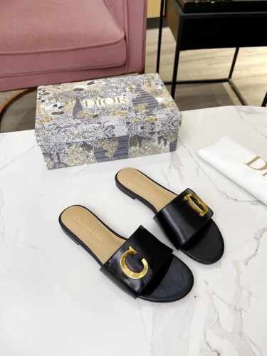 Dior women slippers AAA-098