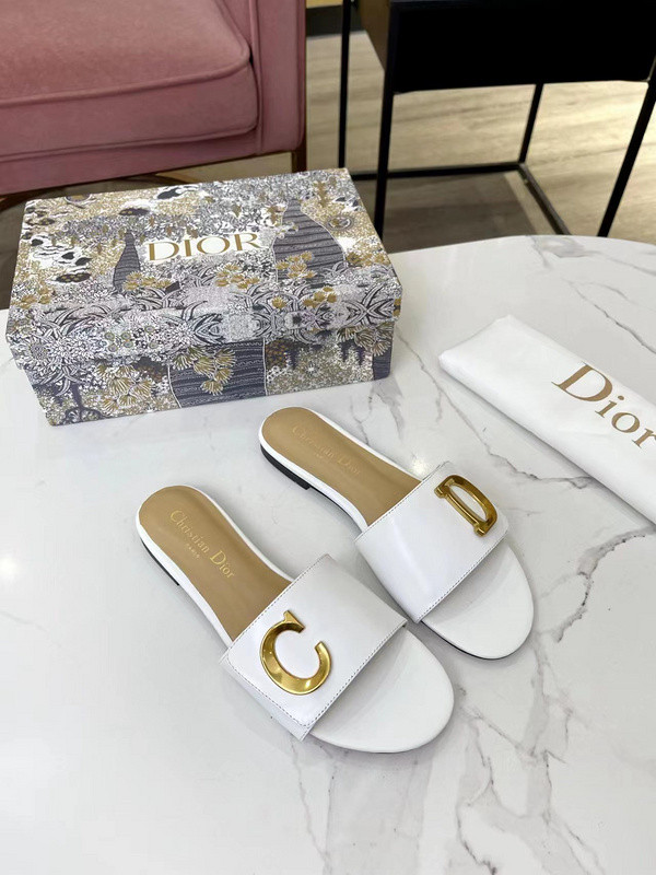 Dior women slippers AAA-089