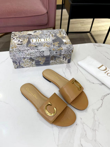 Dior women slippers AAA-092