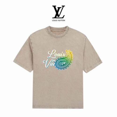 LV  t-shirt men-4441(S-XL)