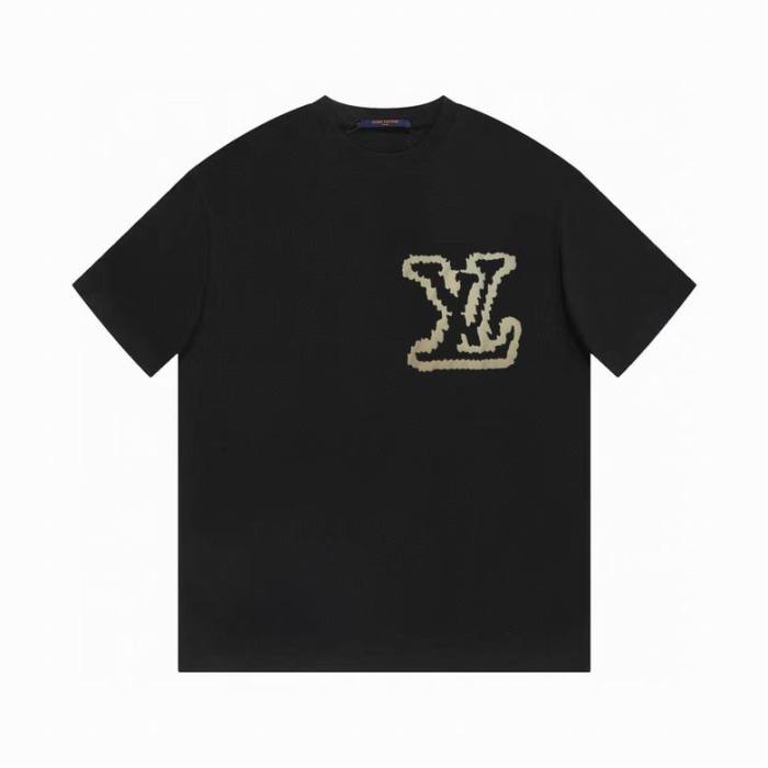 LV  t-shirt men-4614(XS-L)