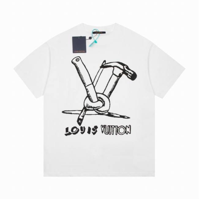 LV  t-shirt men-4596(XS-L)