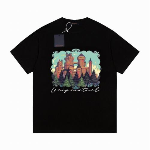LV  t-shirt men-4821(XS-L)
