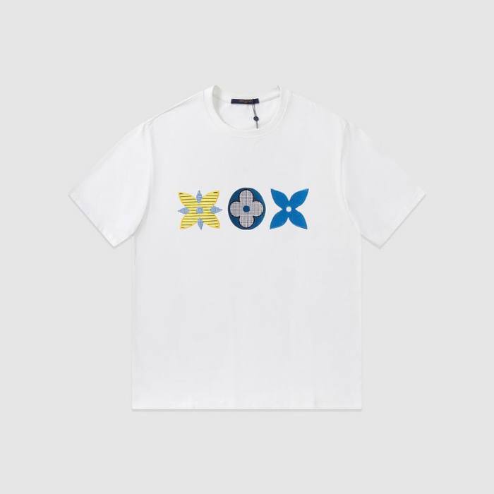 LV  t-shirt men-5104(XS-L)