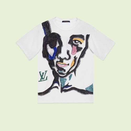 LV  t-shirt men-5135(XS-L)