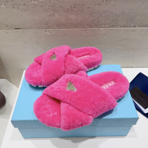 Prada women slippers 1：1 quality-053