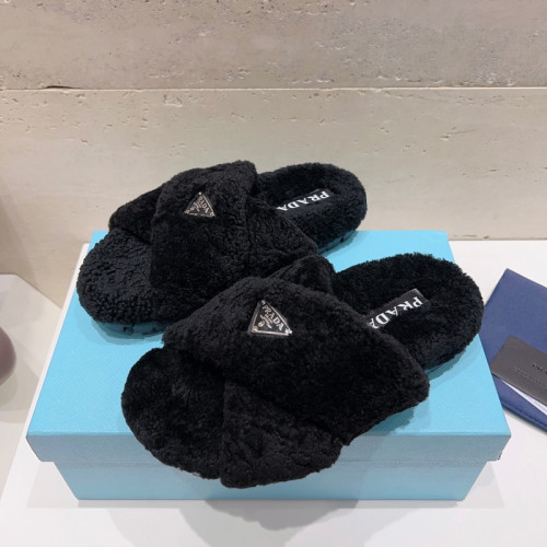 Prada women slippers 1：1 quality-052