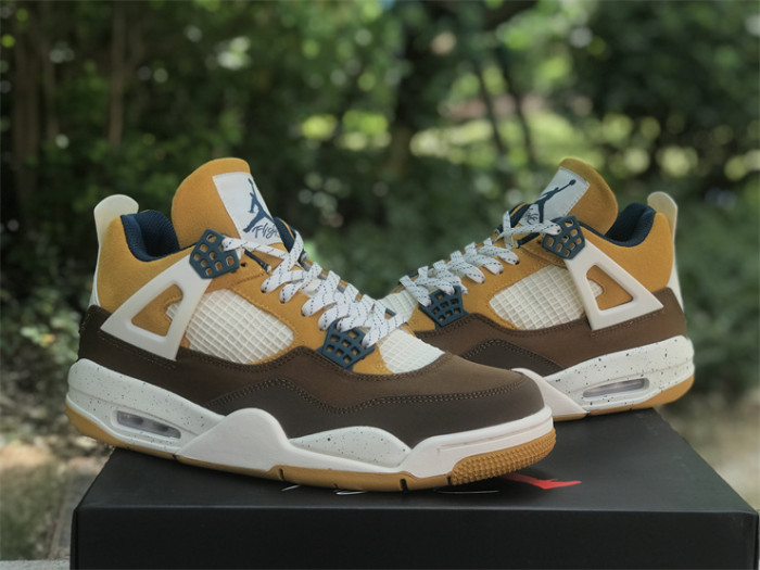 Authentic Air Jordan 4 Cacao Wow