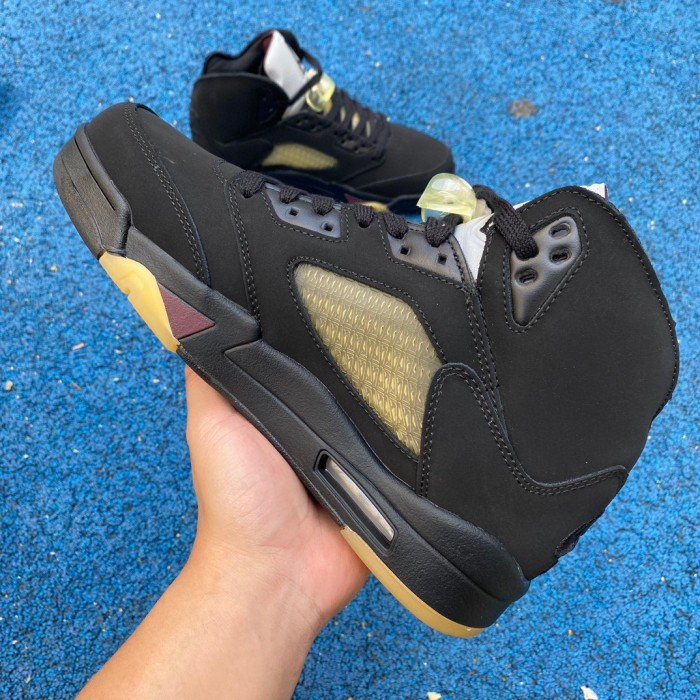 Authentic A Ma Maniére x Air Jordan 5 “Black”