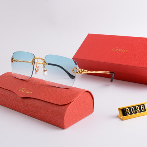 Cartier Sunglasses AAA-2266