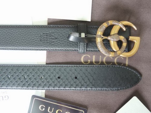 Super Perfect Quality G Belts(100% Genuine Leather,steel Buckle)-4438