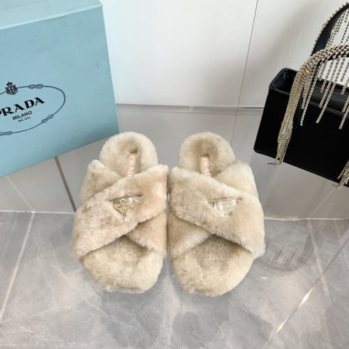 Prada women slippers 1：1 quality-056