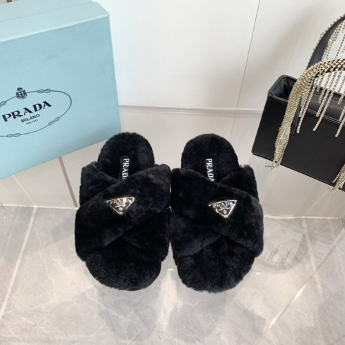 Prada women slippers 1：1 quality-059