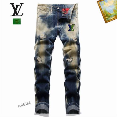 LV men jeans AAA quality-136