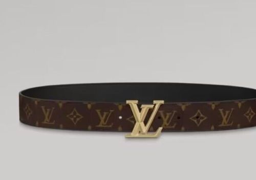 Super Perfect Quality LV Belts(100% Genuine Leather Steel Buckle)-4463