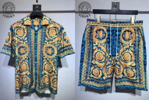Versace short sleeve men suit-346(S-XXL)