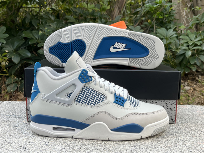 Authentic Air Jordan 4 “Military Blue” 2024