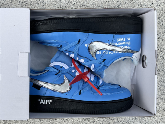 Authentic  OFF-WHITE x Nike Air Force 1 “MCA”  Custom