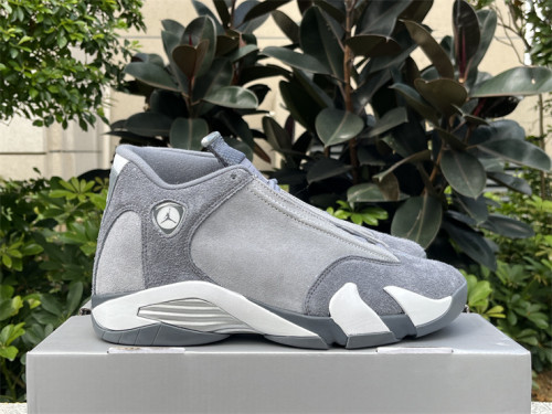 Authentic  Air Jordan 14 “Flint Grey”