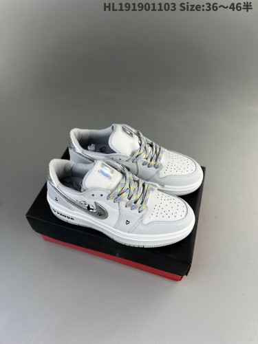 Perfect Air Jordan 1 Low shoes-048