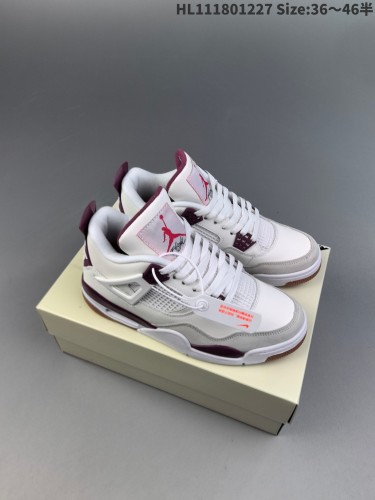 Perfect Jordan 4 women shoes-037