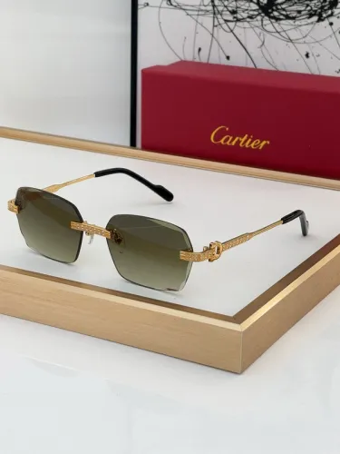 Cartier Sunglasses AAAA-4841