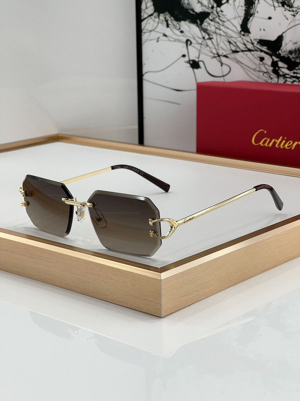 Cartier Sunglasses AAAA-4939