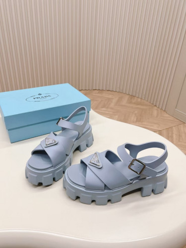 Prada women slippers 1：1 quality-063
