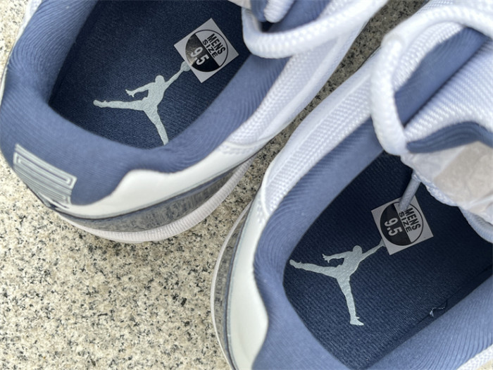 Authentic Air Jordan 11 Low  “Diffused Blue”