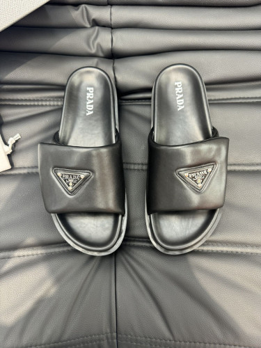 Prada men slippers 1：1 quality-017