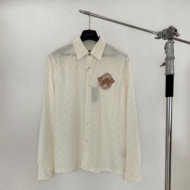 LV Shirt High End Quality-1052