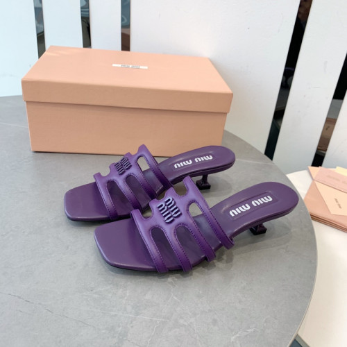 Miu Miu women slippers 1：1 quality-029