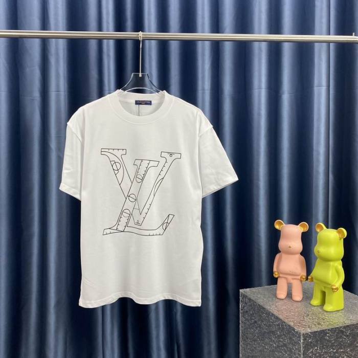 LV  t-shirt men-5725(XS-L)