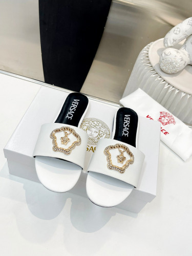 Versace women slippers 1：1 quality-085