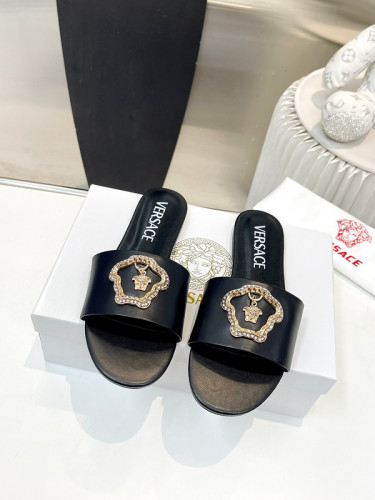 Versace women slippers 1：1 quality-086