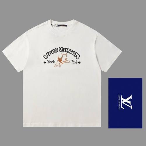 LV  t-shirt men-6143(XS-L)