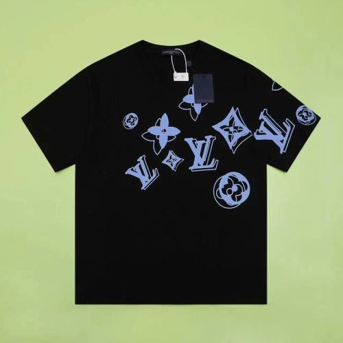 LV  t-shirt men-6125(XS-L)