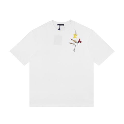 LV  t-shirt men-6091(S-XL)