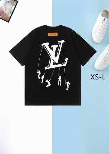 LV  t-shirt men-6133(XS-L)