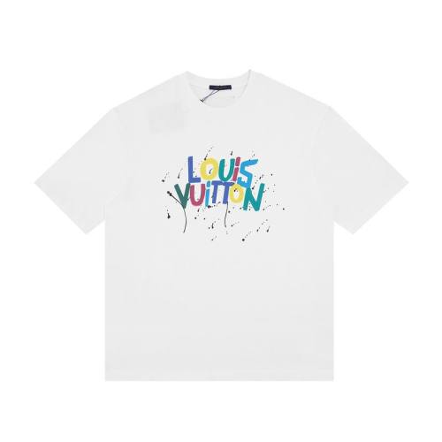 LV  t-shirt men-6093(S-XL)