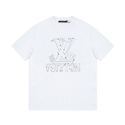 LV  t-shirt men-6193(XS-L)